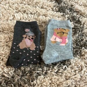 Cute Dog Patterned Socks Set